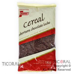 CEREAL COBERTURA CHOCOLATE LECHE X 1KG ARGENFRUT